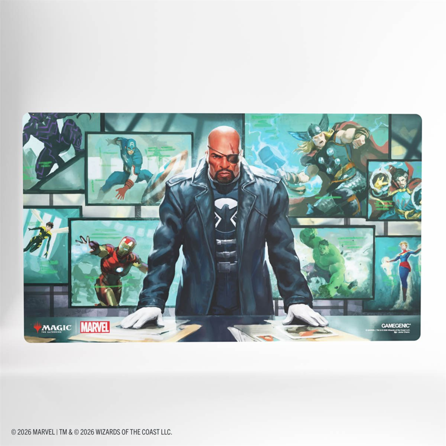 Marvel Super Heroes: Director Nick Fury Prime Playmat