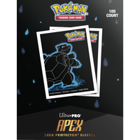 Ultra Pro Apex Pokemon Neon Kanto Blastoise Sleeves 105 Count