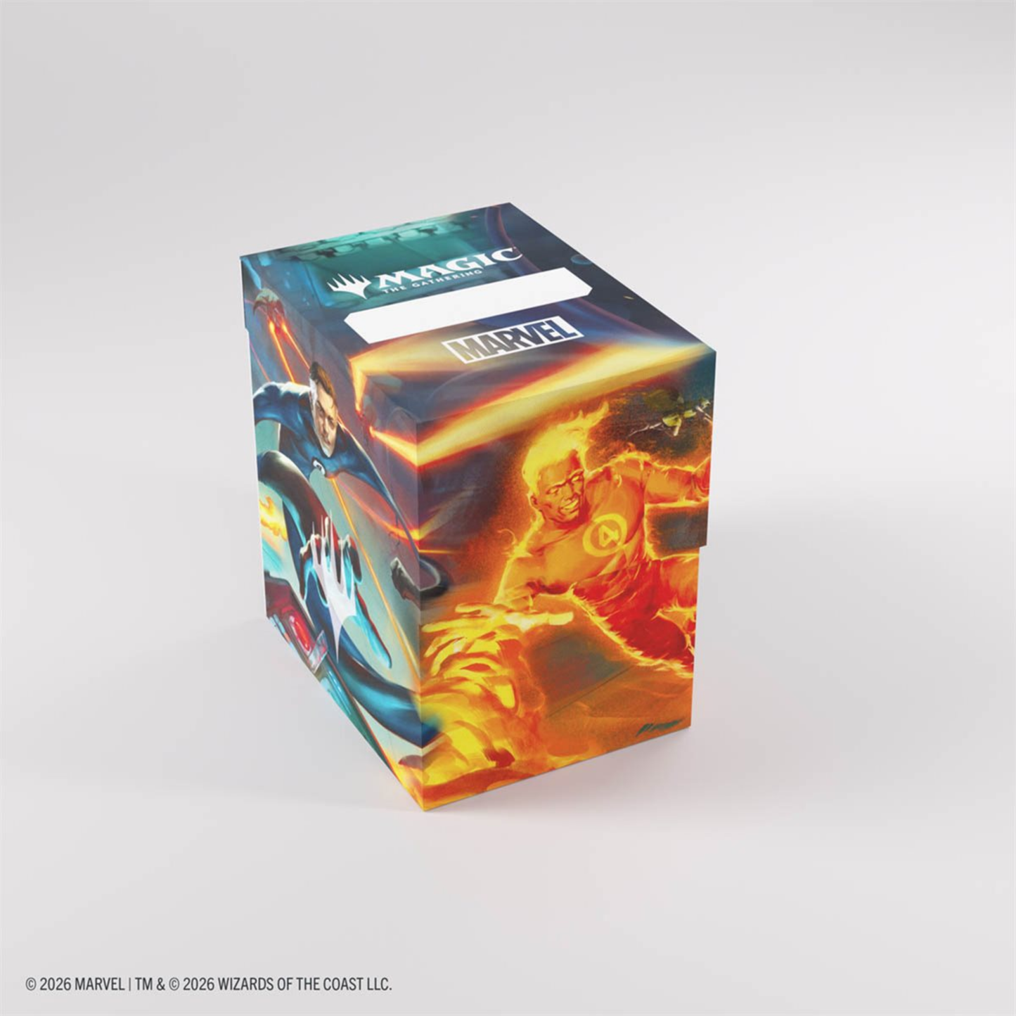 Marvel Super Heroes: Soft Dynacrate XL(100ct) Deck Box:Fantastic Four Unleashed