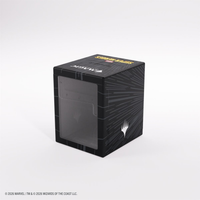 Marvel Super Heroes: Bastion XL(100+)Deck Box: Comic Burst Black