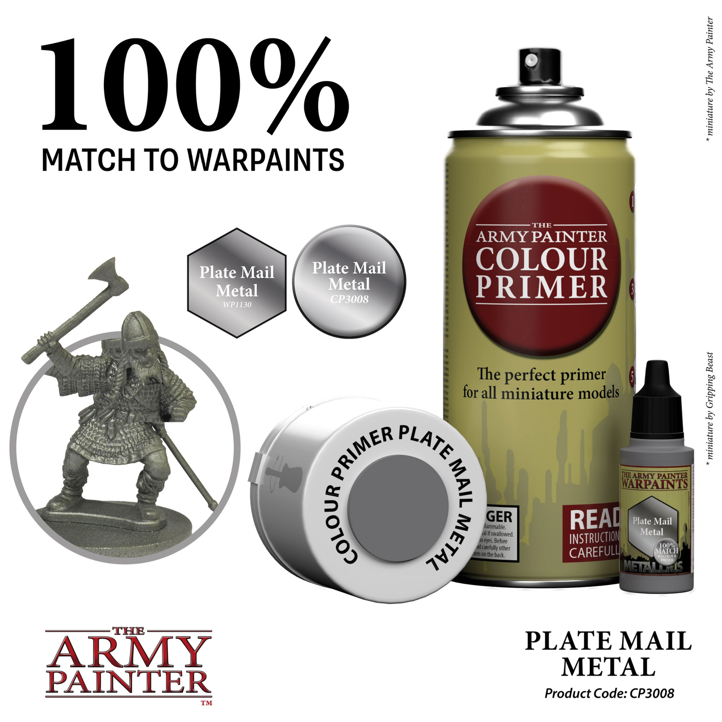 Army Painter Plate Mail Metal Color Primer