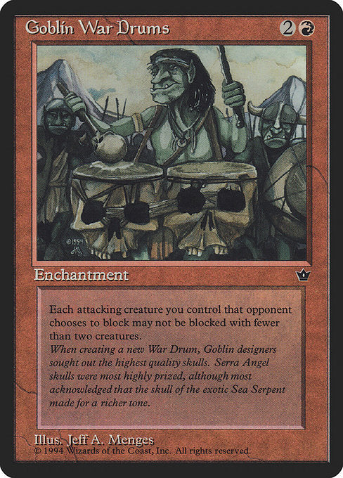 Goblin War Drums (58d) [Fallen Empires]