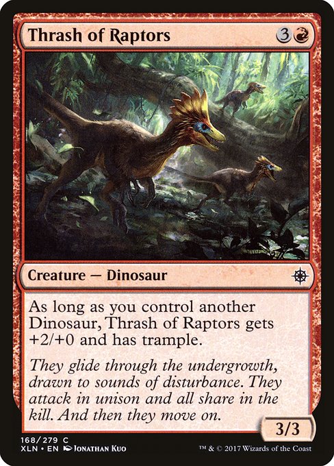 Thrash of Raptors (168) [Ixalan]