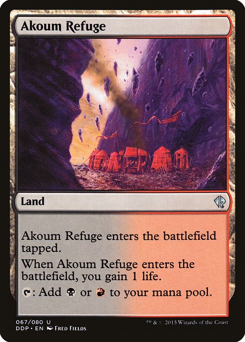 Akoum Refuge (67) [Duel Decks: Zendikar vs. Eldrazi]