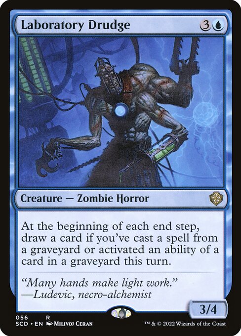 Laboratory Drudge (56) [Starter Commander Decks]