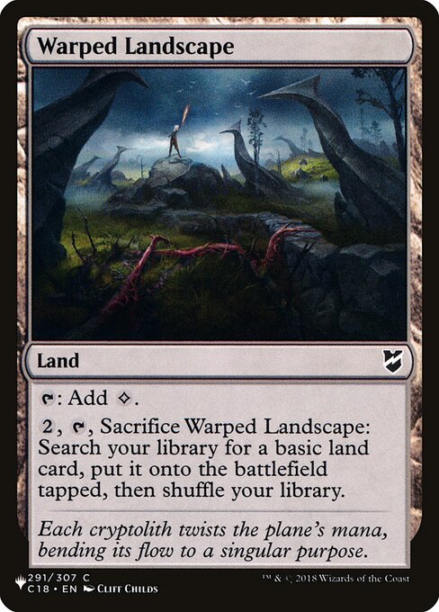 Warped Landscape (C18-291) [The List]