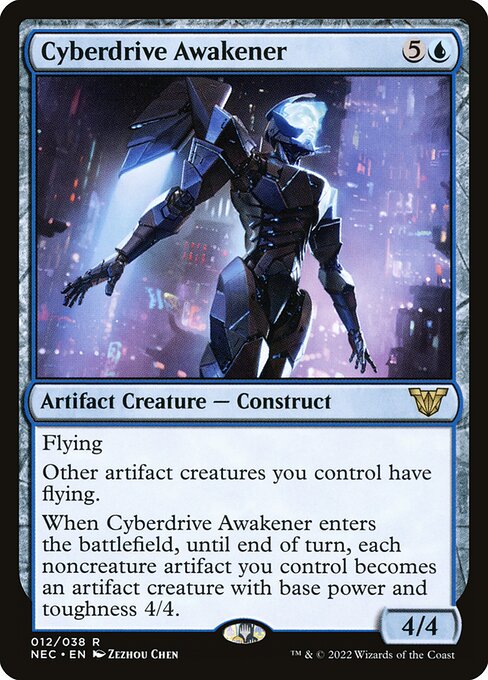 Cyberdrive Awakener (12) [Neon Dynasty Commander]