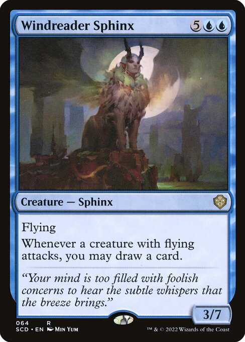 Windreader Sphinx (64) [Starter Commander Decks]