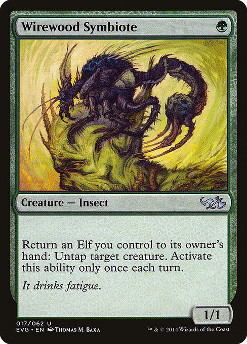 Wirewood Symbiote (17) [Duel Decks Anthology: Elves vs. Goblins]
