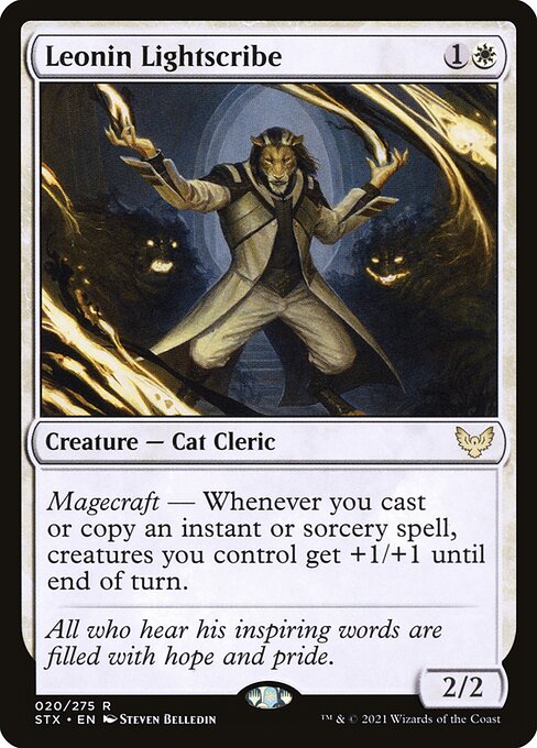 Leonin Lightscribe (20) [Strixhaven: School of Mages]