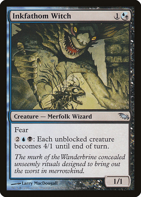 Inkfathom Witch (168) [Shadowmoor]
