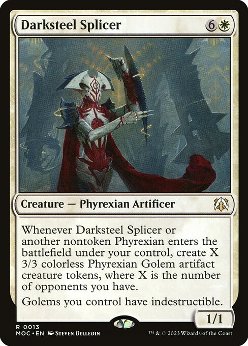 Darksteel Splicer (13) [March of the Machine Commander]
