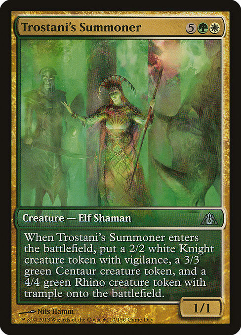 Trostani's Summoner (110) [Dragon's Maze Promos]