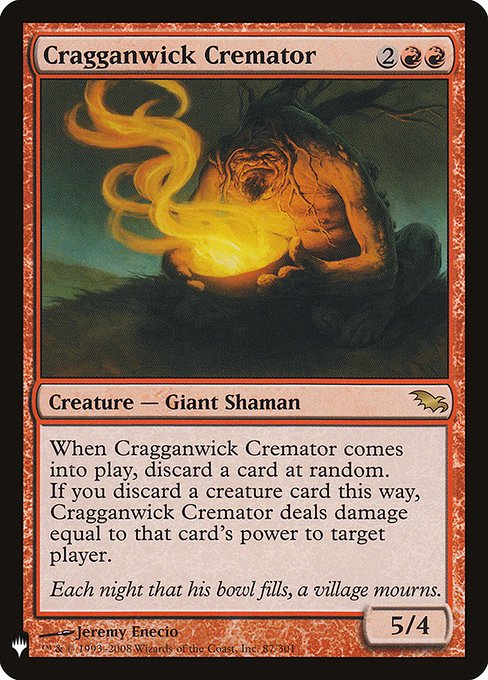 Cragganwick Cremator (SHM-87) [The List]