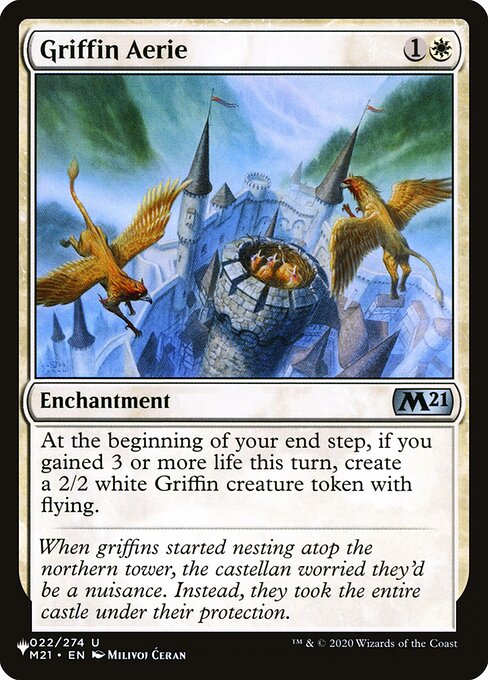 Griffin Aerie (M21-22) [The List]