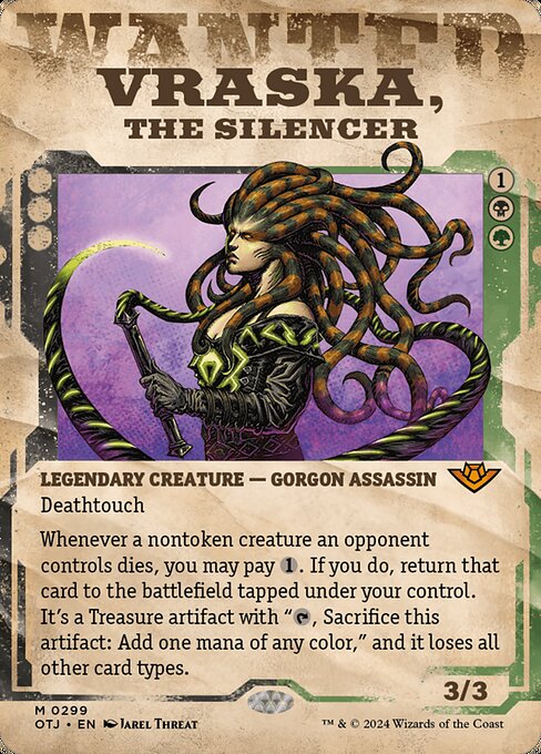 Vraska, the Silencer (299) [Outlaws of Thunder Junction]