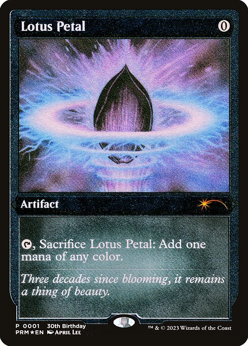 Lotus Petal (2) [30th Anniversary Misc Promos]