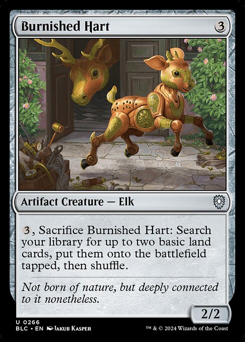 Burnished Hart (266) [Bloomburrow Commander]