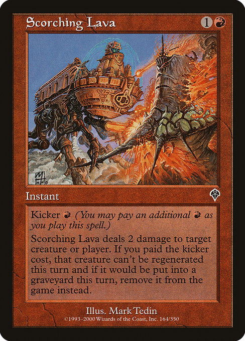 Scorching Lava (164) [Invasion]