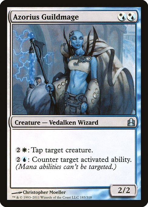 Azorius Guildmage (183) [Commander 2011]