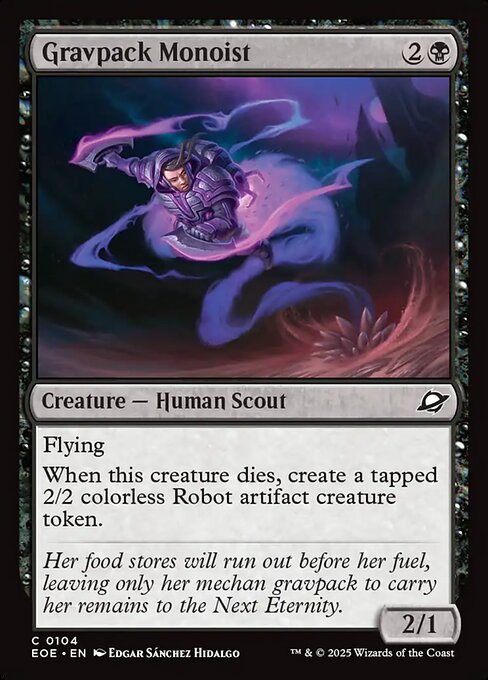 Gravpack Monoist (104) [Edge of Eternities]