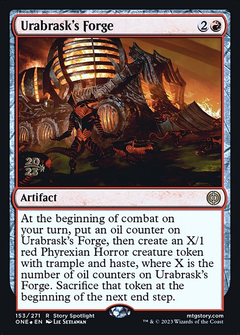 Urabrask's Forge (153s) [Phyrexia: All Will Be One Promos]
