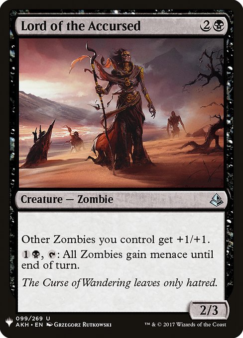 Lord of the Accursed (AKH-99) [The List]