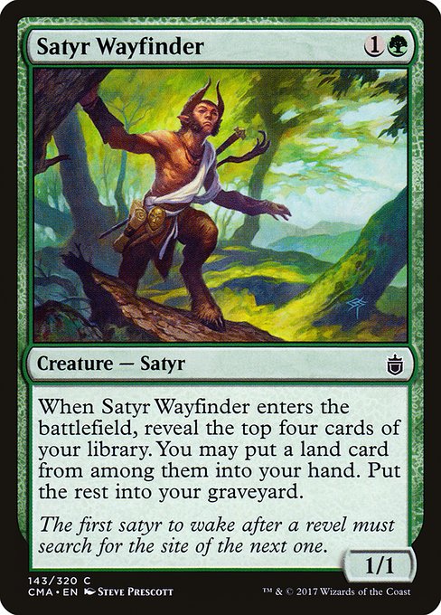 Satyr Wayfinder (143) [Commander Anthology]