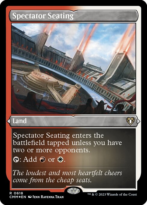 Spectator Seating (618) [Commander Masters]