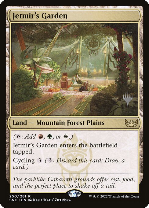 Jetmir's Garden (250p) [Streets of New Capenna Promos]