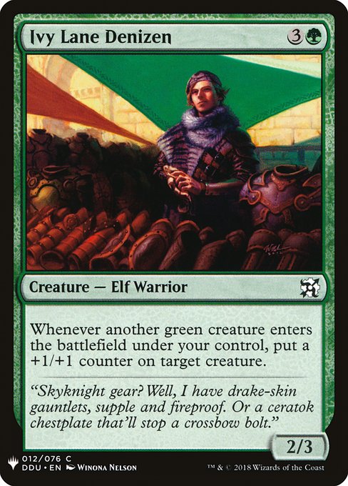 Ivy Lane Denizen (DDU-12) [The List]