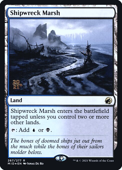 Shipwreck Marsh (267s) [Innistrad: Midnight Hunt Promos]