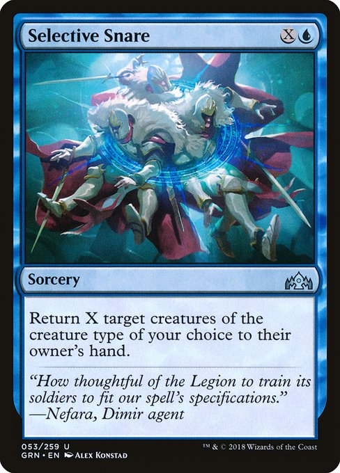 Selective Snare (53) [Guilds of Ravnica]