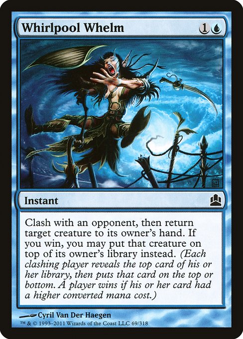 Whirlpool Whelm (69) [Commander 2011]