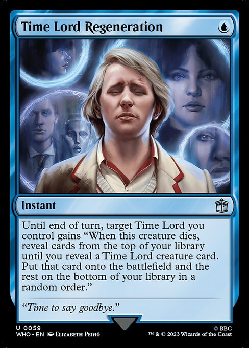 Time Lord Regeneration (59) [Doctor Who]