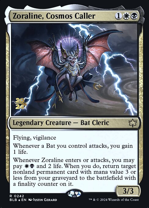 Zoraline, Cosmos Caller (242s) [Bloomburrow Promos]