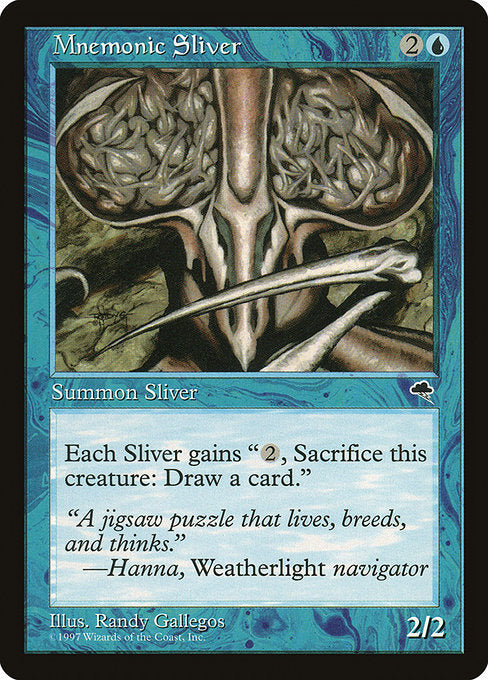 Mnemonic Sliver (77) [Tempest]