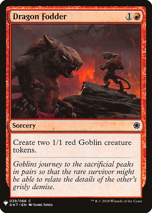 Dragon Fodder (GNT-39) [The List]