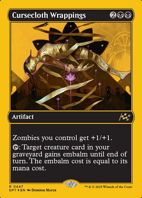 Cursecloth Wrappings (447) [Aetherdrift]