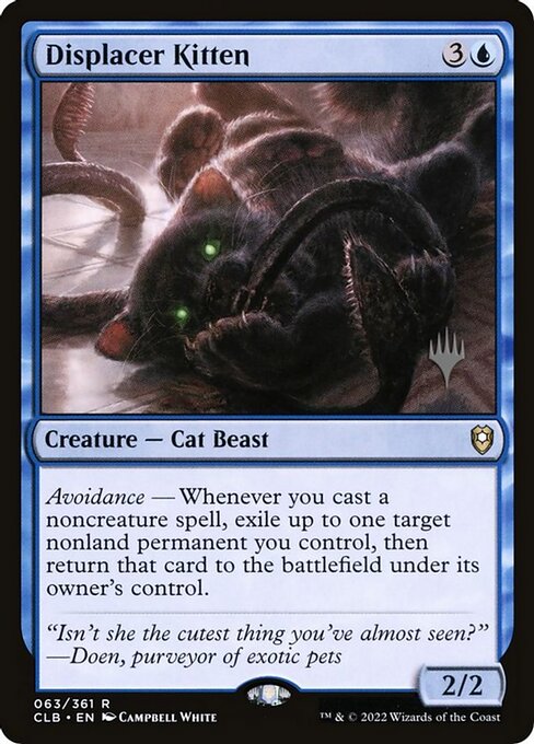 Displacer Kitten (63p) [Battle for Baldur's Gate Promos]