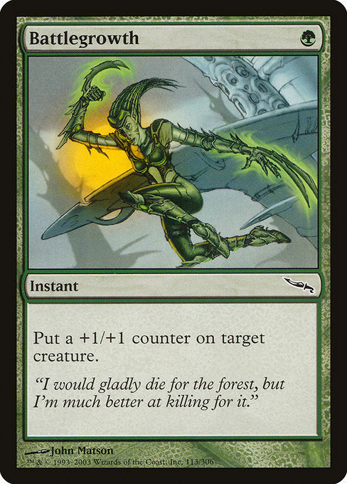 Battlegrowth (113) [Mirrodin]