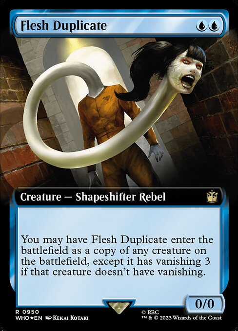 Flesh Duplicate (950) [Doctor Who] [Extended Art]