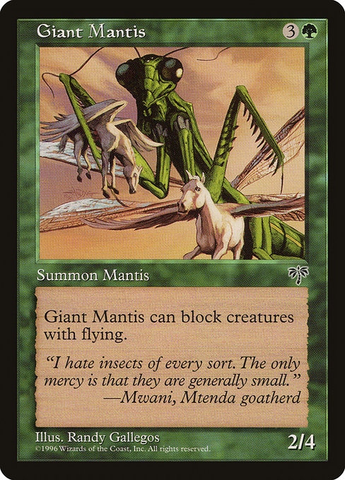 Giant Mantis (218) [Mirage]