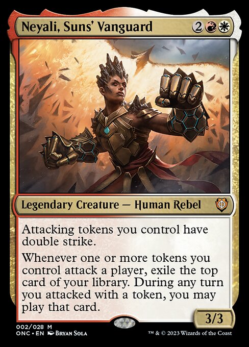 Neyali, Suns' Vanguard (2) [Phyrexia: All Will Be One Commander]