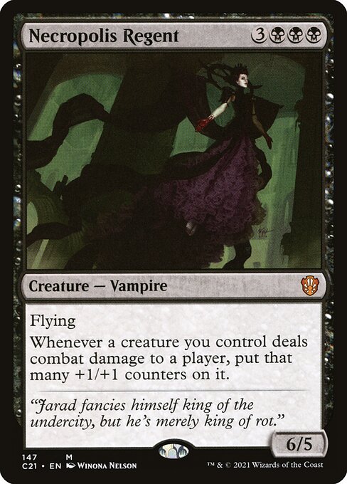 Necropolis Regent (147) [Commander 2021]