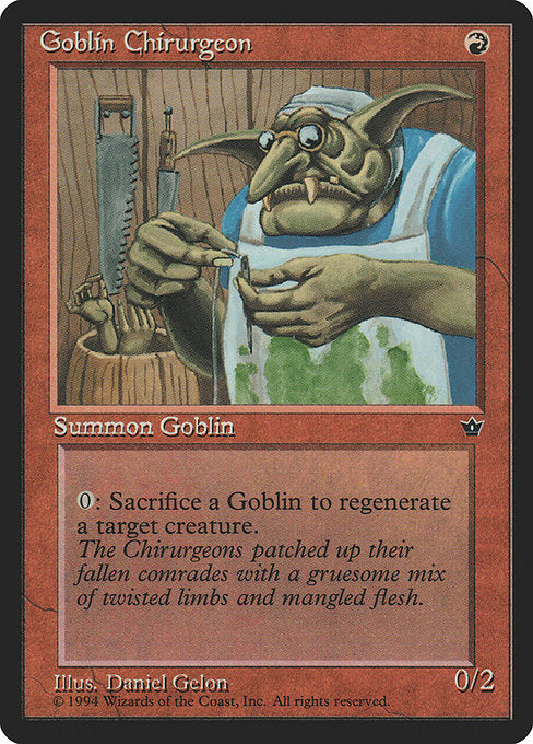 Goblin Chirurgeon (54a) [Fallen Empires]