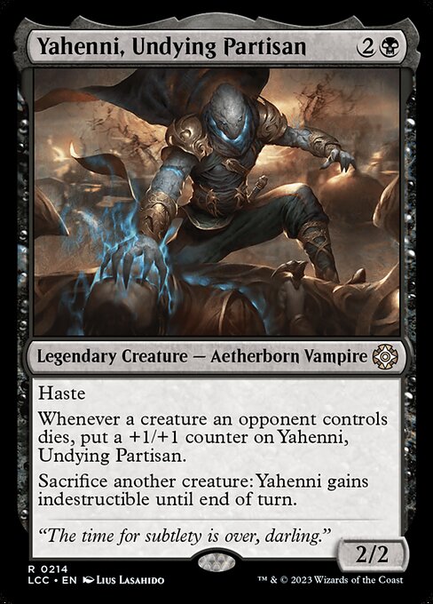 Yahenni, Undying Partisan (214) [The Lost Caverns of Ixalan Commander]