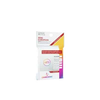 Gamegenic Prime Matte Mini European Sleeves (50ct) 46mm x 71mm image 0