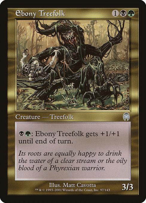 Ebony Treefolk (97) [Apocalypse]