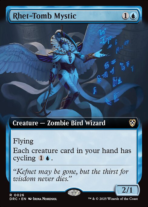 Rhet-Tomb Mystic (26) [Aetherdrift Commander]